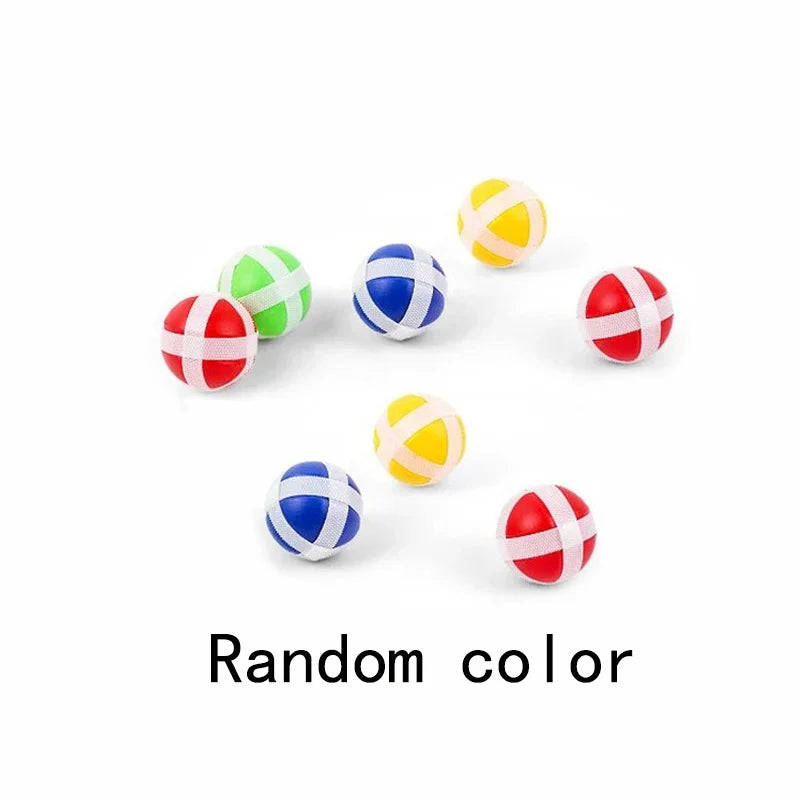 Montessori Sticky Ball Dart Board Game