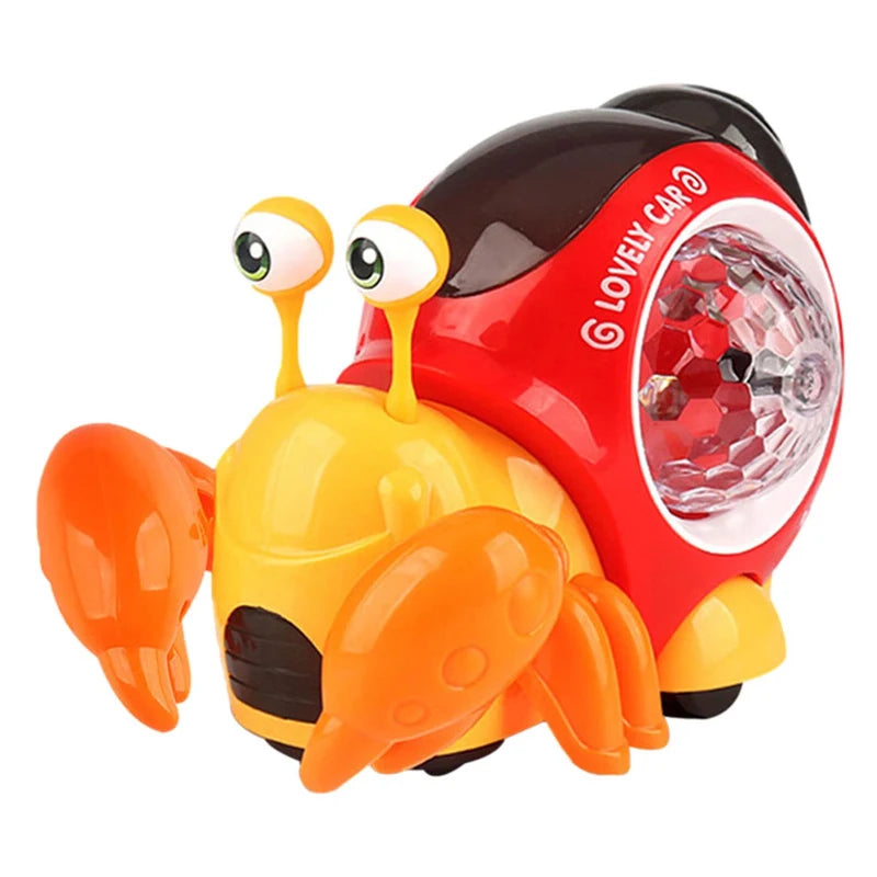 Interactive Crawling Crab Musical Toy