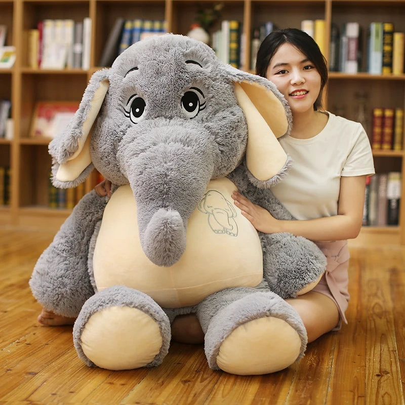 JumboJumbo™ Giant Plush Elephant Companion