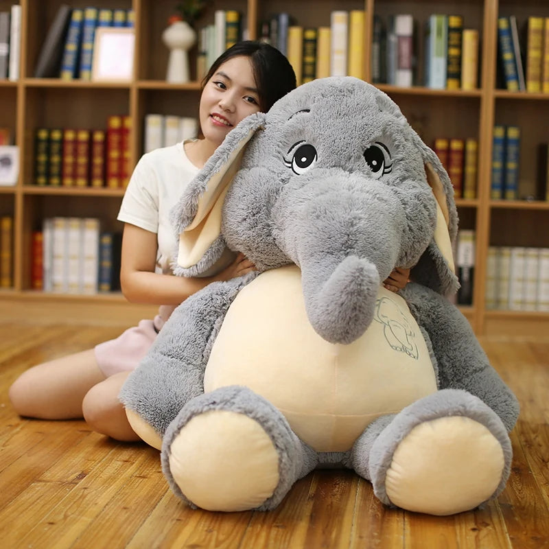 JumboJumbo™ Giant Plush Elephant Companion