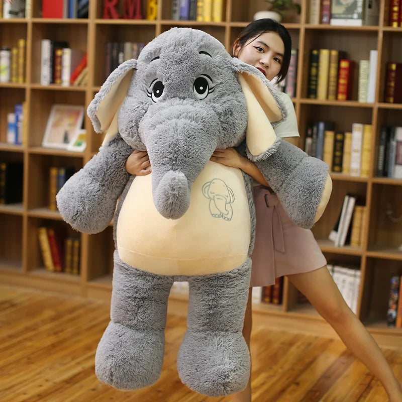 JumboJumbo™ Giant Plush Elephant Companion