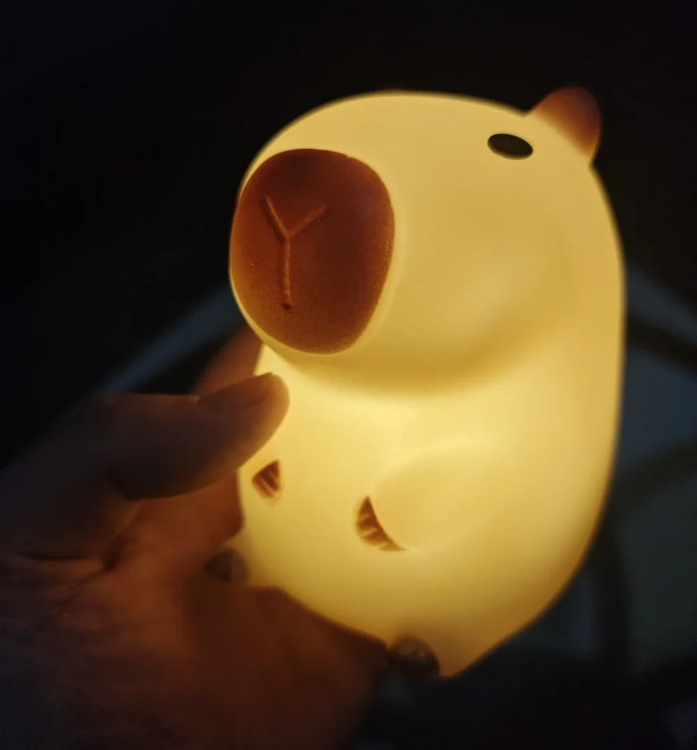 CappyGlow™ Silicone Capybara Night Light