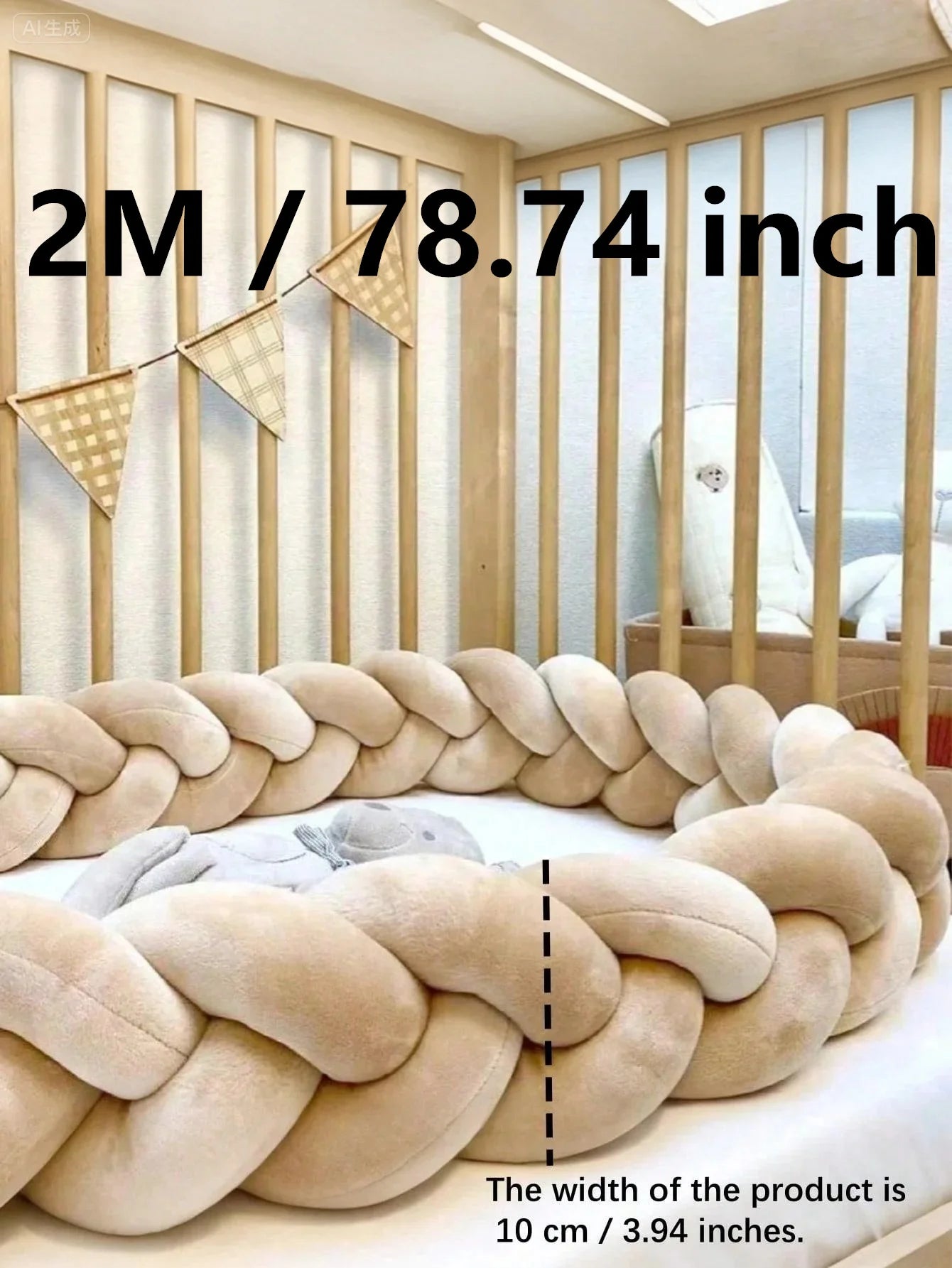 NeatNest™ Handmade Cotton Rope Storage Basket