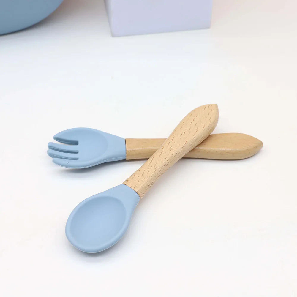 FirstBites™ 7-Piece Premium Silicone Weaning Set