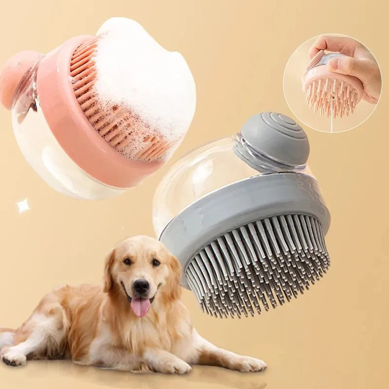 Suds&Scrub™ Silicone Pet Bath Brush