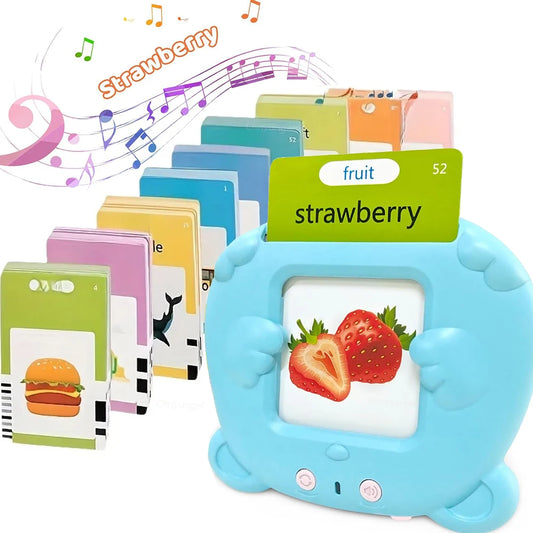 Early Learning Interactive Audio Flashcard Toy for Kids