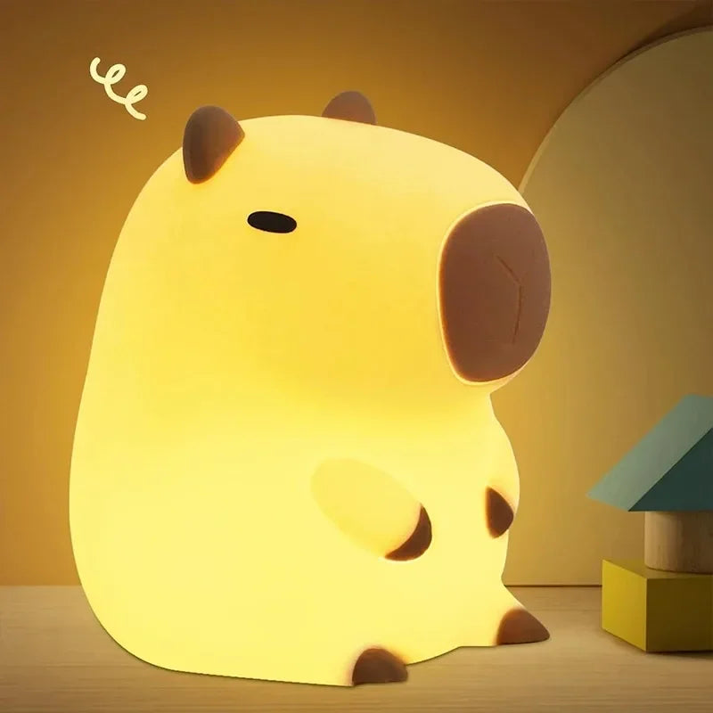 CappyGlow™ Silicone Capybara Night Light