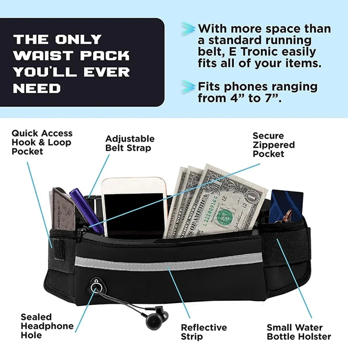 ActiveStride™ Hands-Free Running Dog Leash