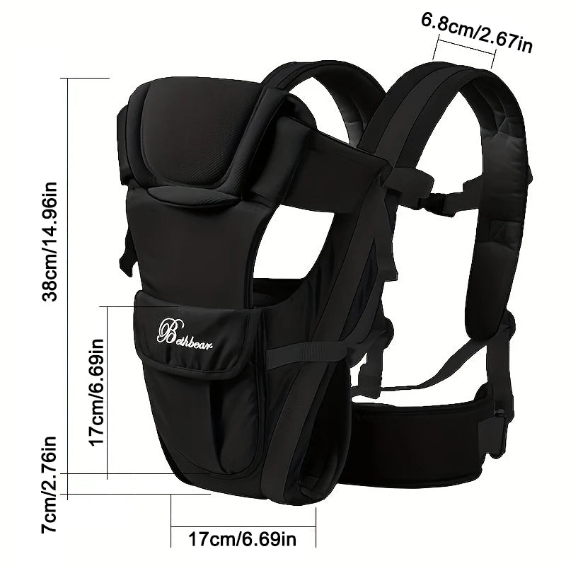 NestGlide™ 4-in-1 Ergonomic Baby Carrier