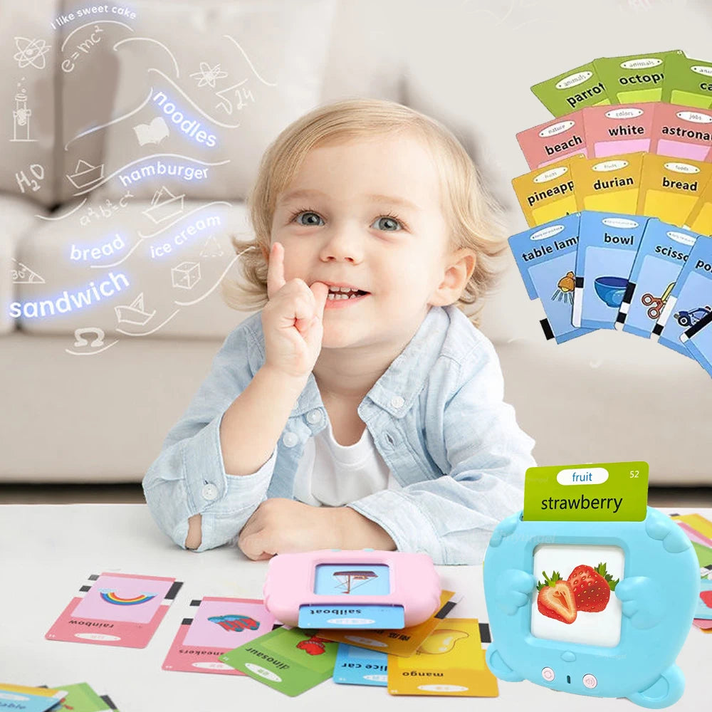 Early Learning Interactive Audio Flashcard Toy for Kids
