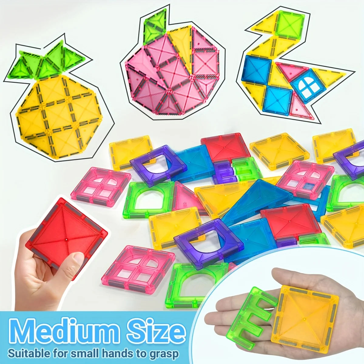 MagnaCraft™ 3D Magnetic Building Blocks