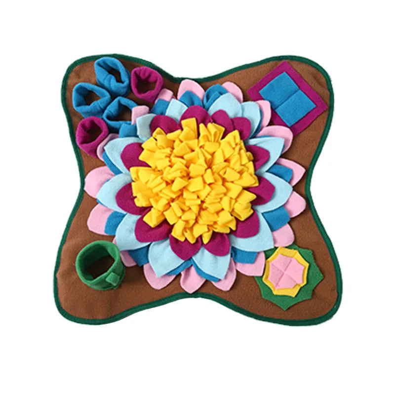 Interactive Dog Snuffle Mat (Natural Foraging Puzzle)