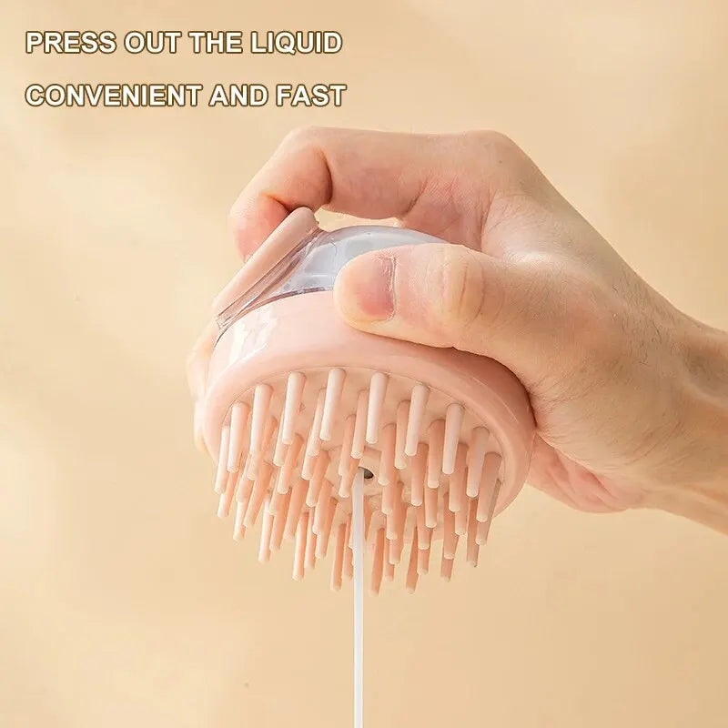 Suds&Scrub™ Silicone Pet Bath Brush