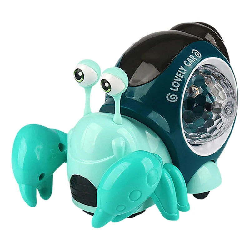 Interactive Crawling Crab Musical Toy