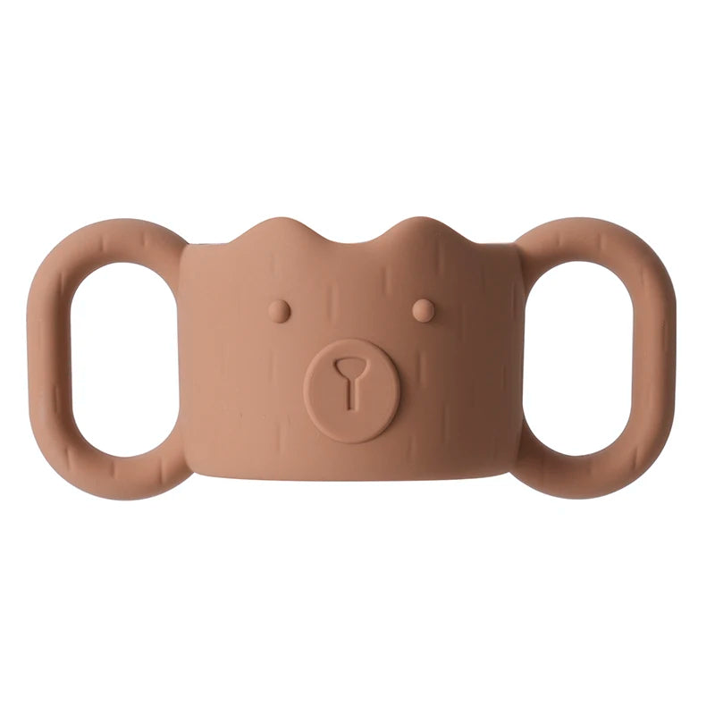 1pc Silicone Baby Bottle Handles, Narrow Straw Bottle Holder, Helps Baby Hold The Bottle, Global Fit, Standard Caliber, Removabl