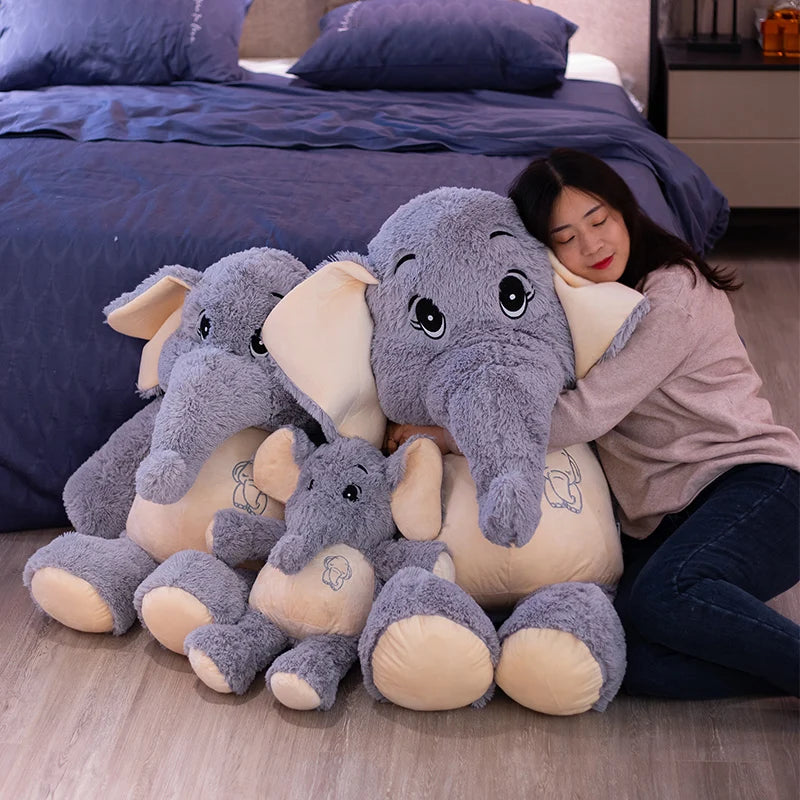 JumboJumbo™ Giant Plush Elephant Companion