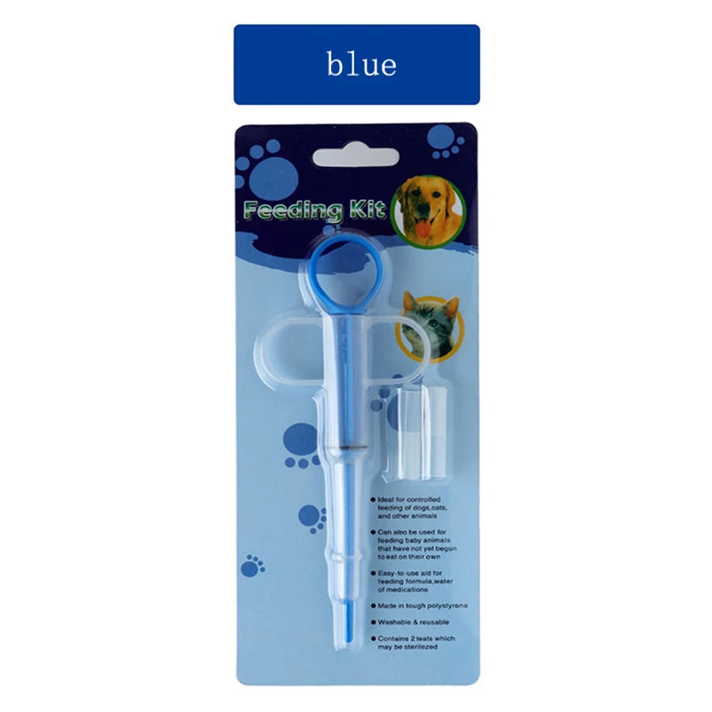Pet feeding syringe safe and comfortable pet dog feeding medicine stick deworming liquid medicine syringe pet supplies