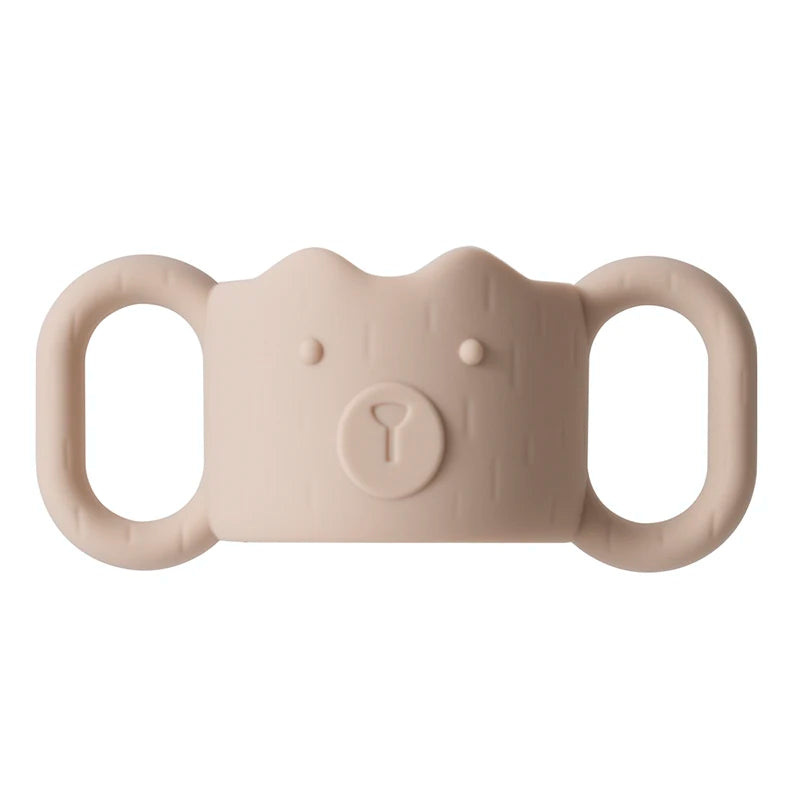 1pc Silicone Baby Bottle Handles, Narrow Straw Bottle Holder, Helps Baby Hold The Bottle, Global Fit, Standard Caliber, Removabl