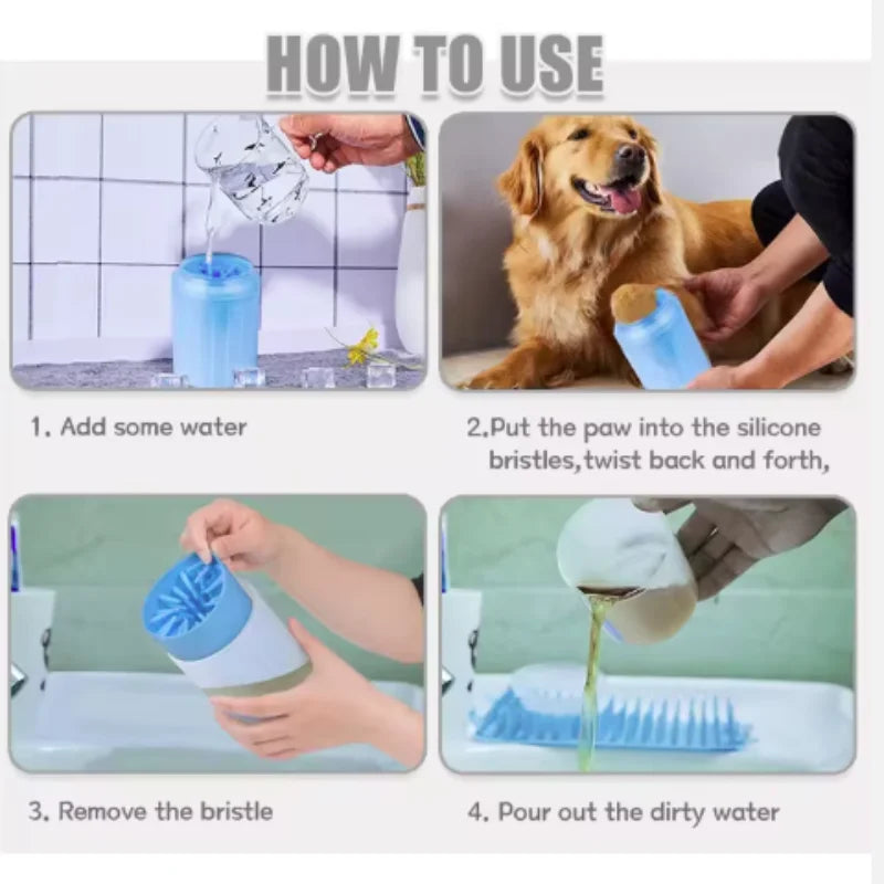 MudFree™ Portable Dog Paw Cleaner Cup