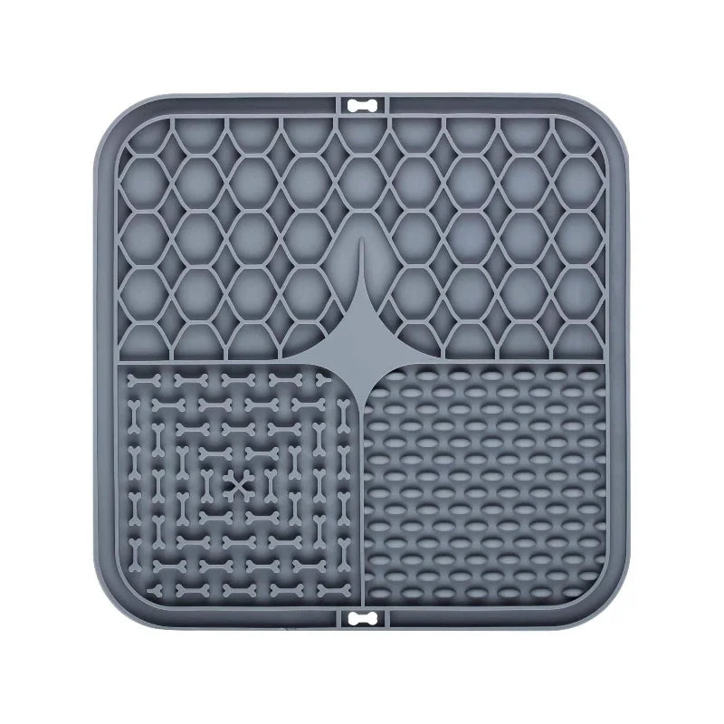 Anti-Anxiety Dog Lick Mat for Bathing & Grooming
