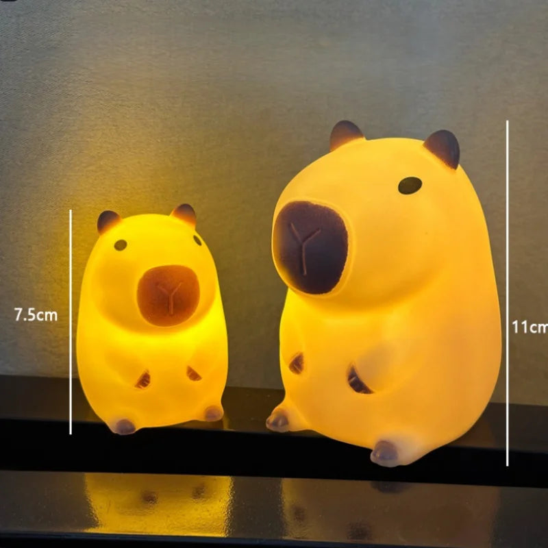 CappyGlow™ Silicone Capybara Night Light