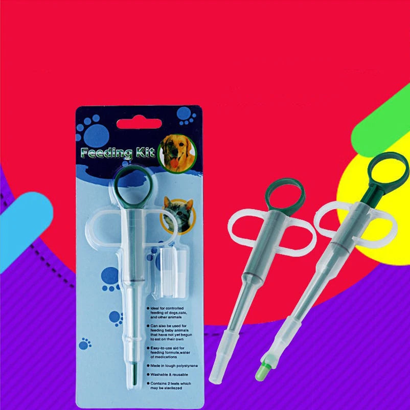 Pet feeding syringe safe and comfortable pet dog feeding medicine stick deworming liquid medicine syringe pet supplies
