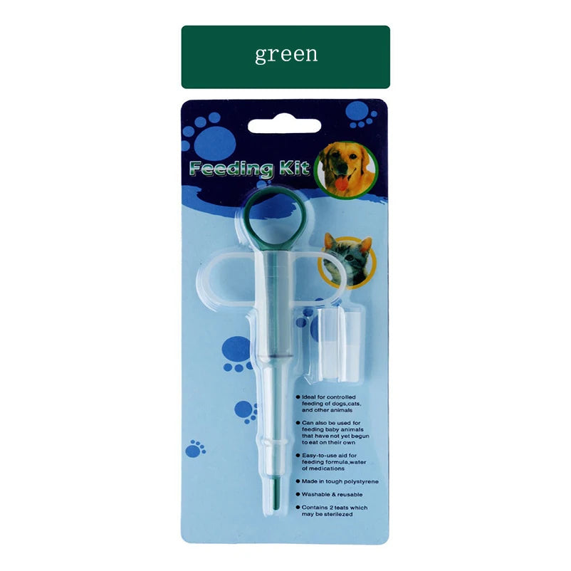 Pet feeding syringe safe and comfortable pet dog feeding medicine stick deworming liquid medicine syringe pet supplies