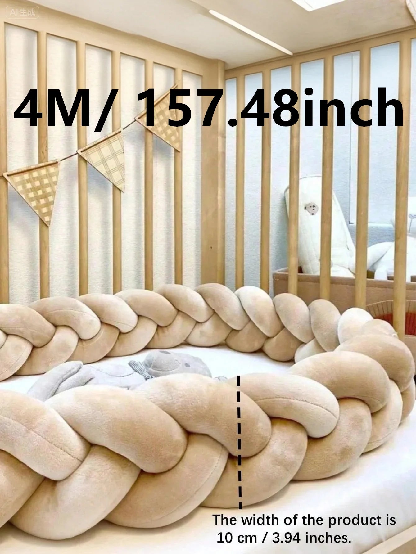 NeatNest™ Handmade Cotton Rope Storage Basket