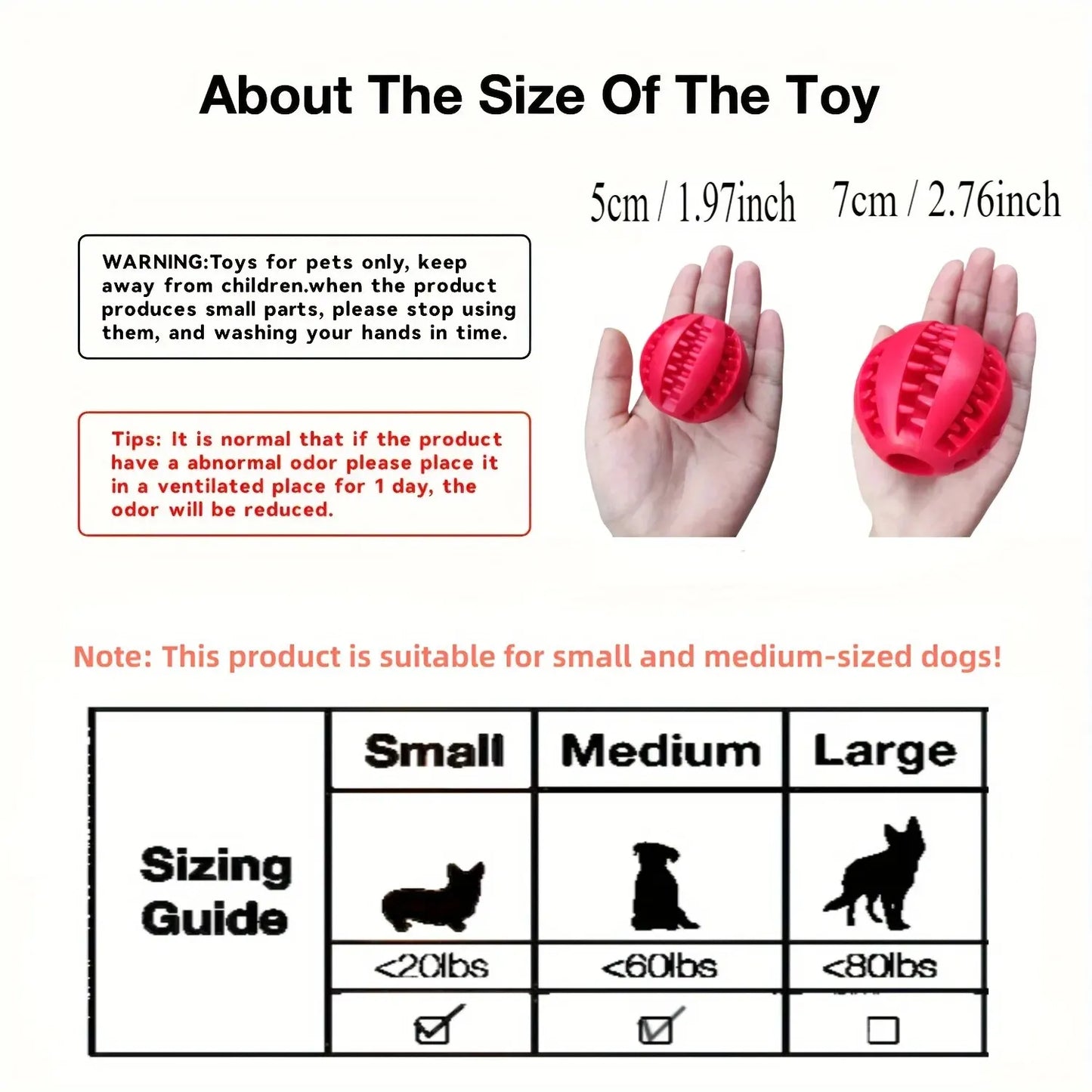 Dentashield™ Dog Treat Dispensing Ball