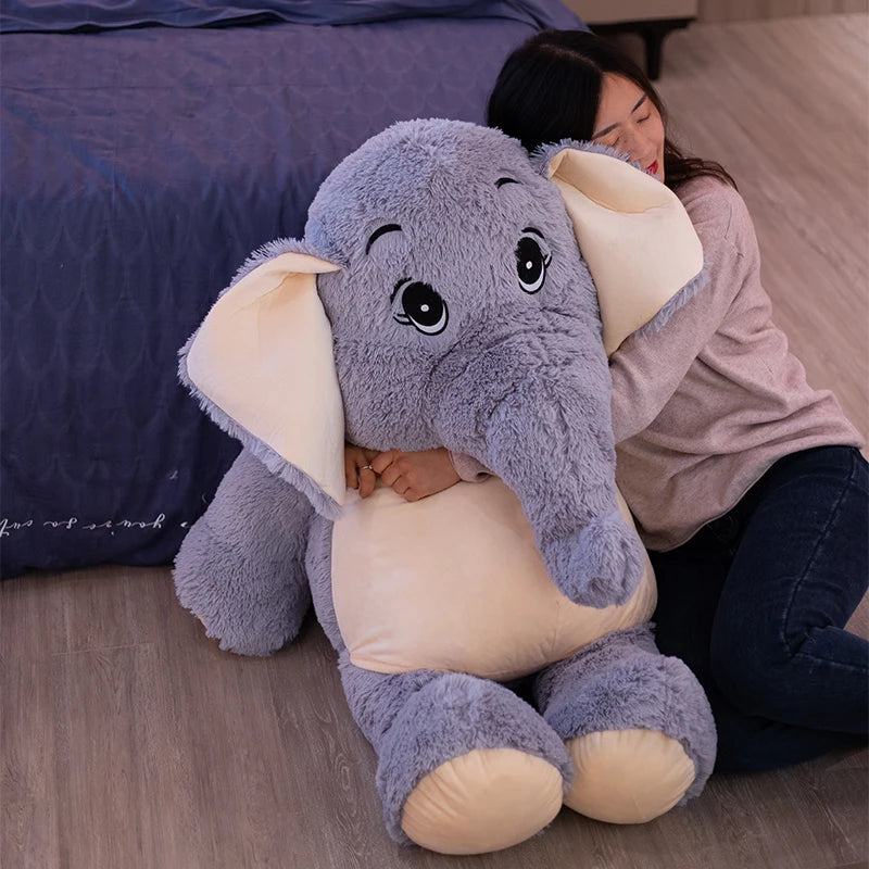 JumboJumbo™ Giant Plush Elephant Companion