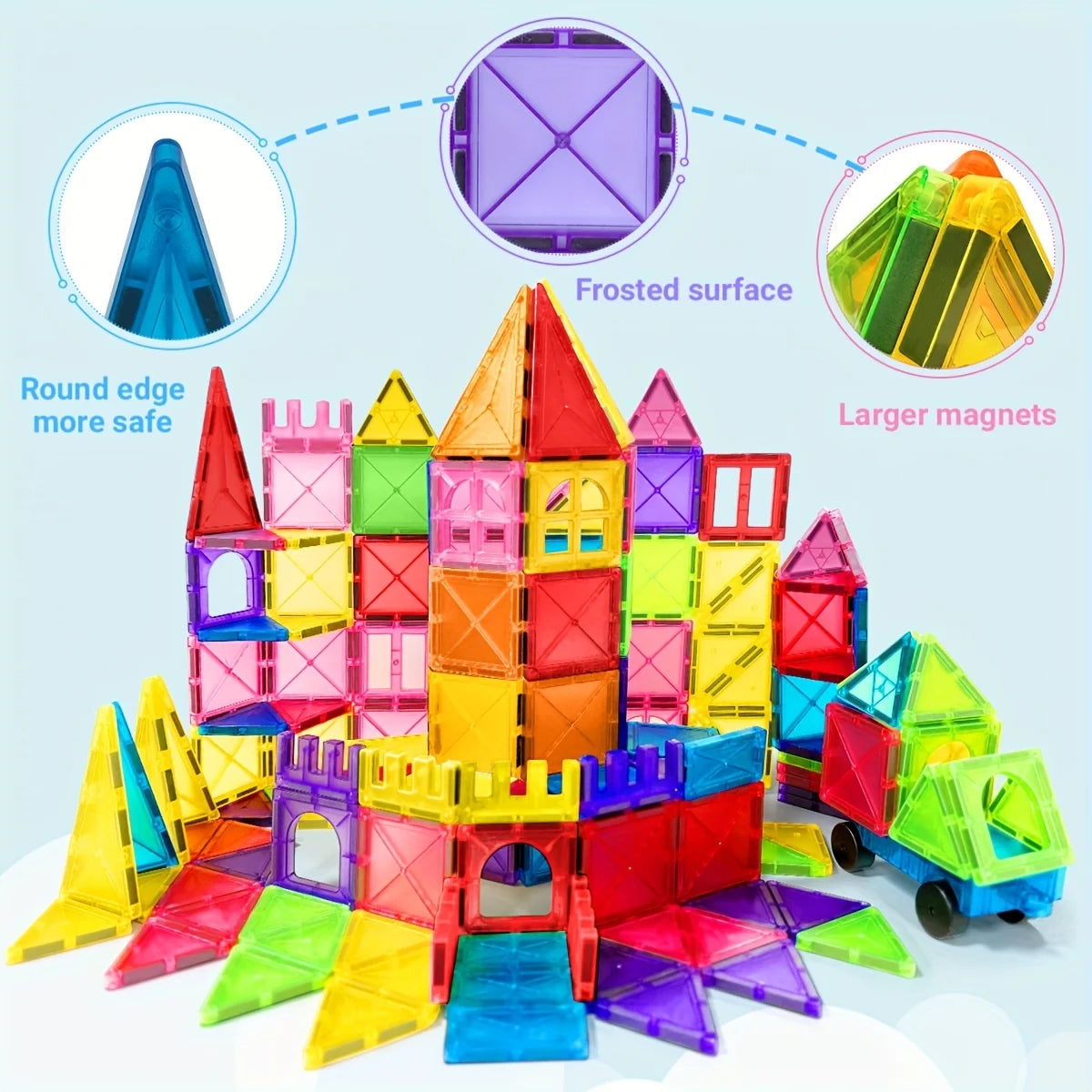 MagnaCraft™ 3D Magnetic Building Blocks