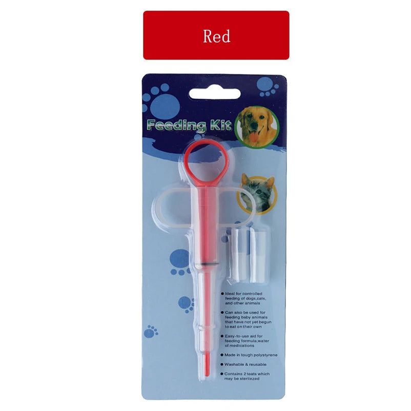 Pet feeding syringe safe and comfortable pet dog feeding medicine stick deworming liquid medicine syringe pet supplies