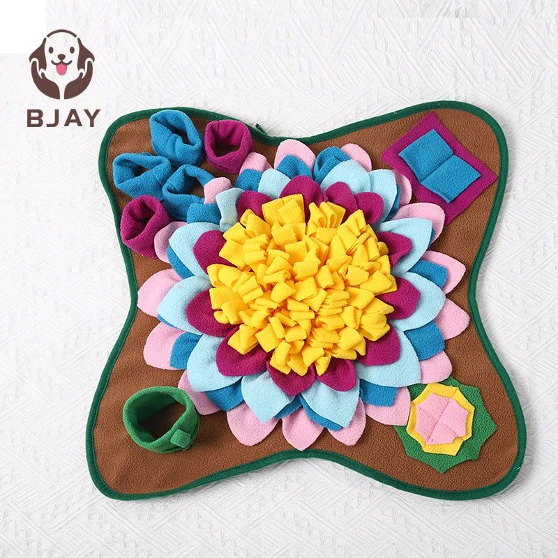 Interactive Dog Snuffle Mat (Natural Foraging Puzzle)