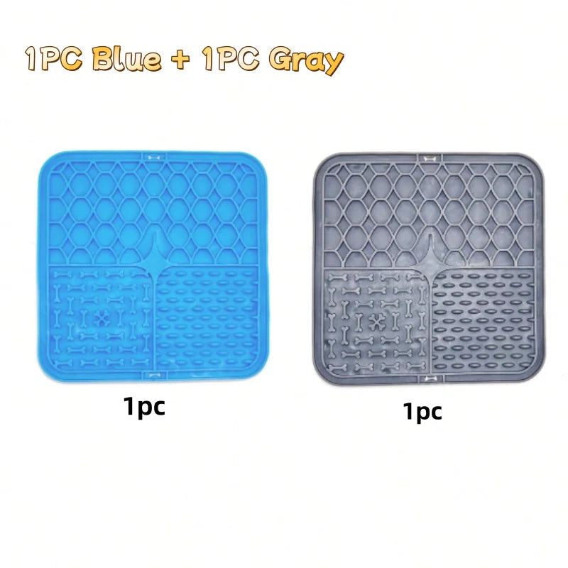 Anti-Anxiety Dog Lick Mat for Bathing & Grooming
