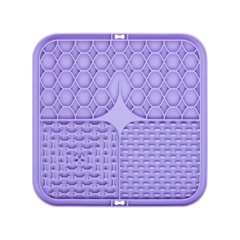 Anti-Anxiety Dog Lick Mat for Bathing & Grooming