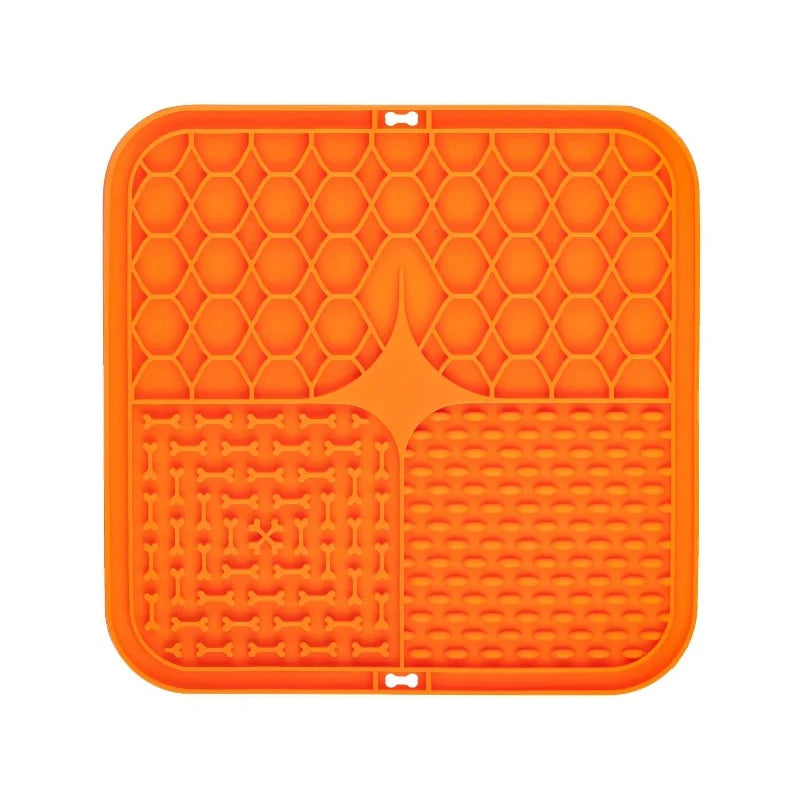 Anti-Anxiety Dog Lick Mat for Bathing & Grooming