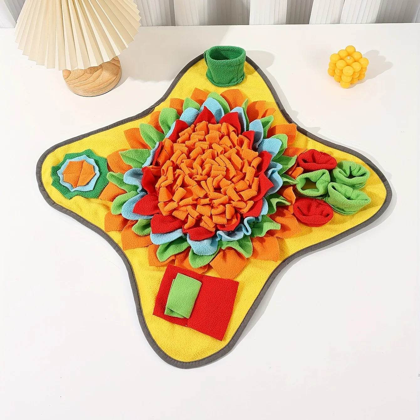Interactive Dog Snuffle Mat (Natural Foraging Puzzle)